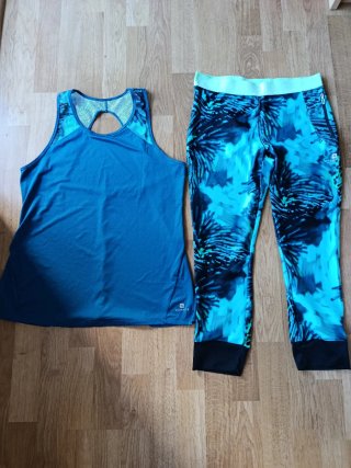 Conjunto deportivo Domyos azul