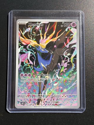 Carta Pokémon Xerneas CRI EN 091/086