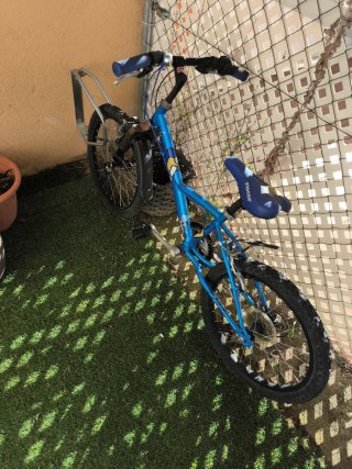 Bicicleta Infantil Azul (8-10 años)