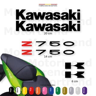 Kit Vinilos Kawasaki Z750 Z 750