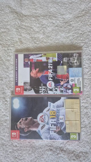 FIFA 18 y FIFA 21 para Nintendo Switch