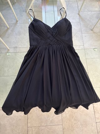 Vestido de fiesta negro talla S