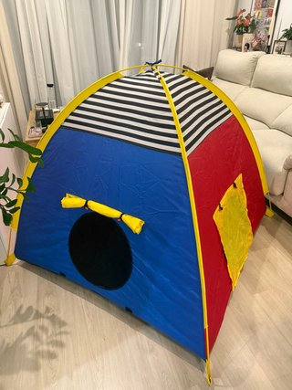 Tienda de campaña infantil.
