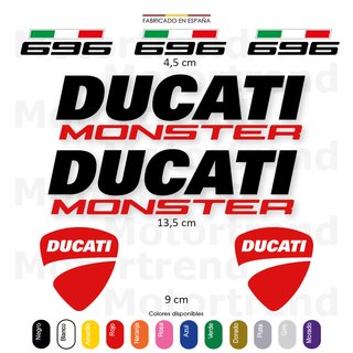 Kit Vinilos Ducati Monster 696