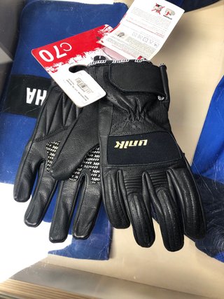 Guantes de moto Unik negros