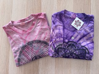 Lote 2 Camisetas Manga Corta Estampadas