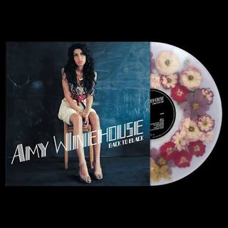 Amy Winehouse-Back to Black vinilo flores rellenas