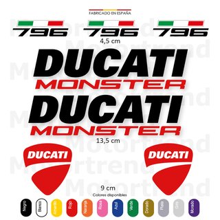 Kit Vinilos Ducati Monster 796
