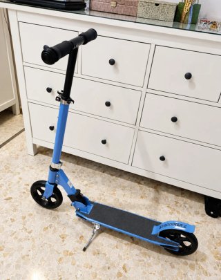 Patinete Azul Plegable