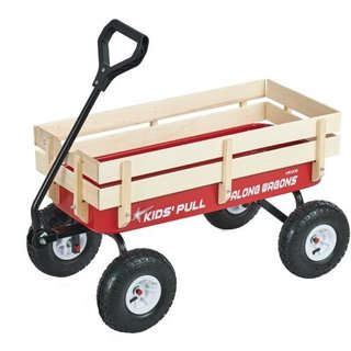 Carro tirado para niños, carro para niños de 101 c