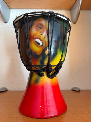 Tambor Decorativo Bob Marley
