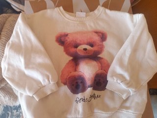Sudadera Zara Osito 3-4 años