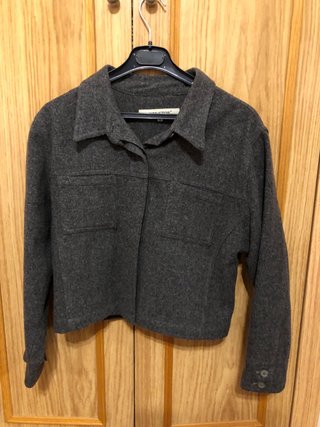 Chaqueta de paño gris Non Stop Talla L Lana 75%