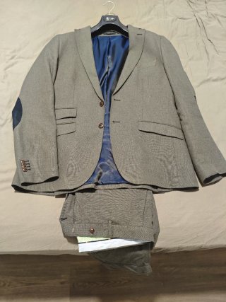 Traje Ganso Gris