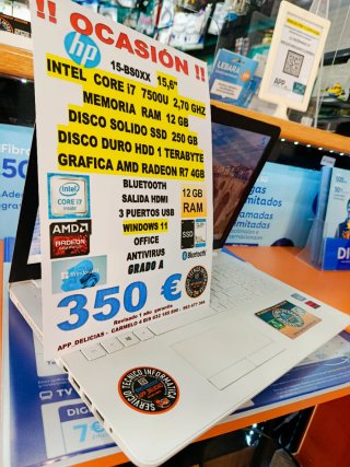 Portatile HP i7 12GB RAM 1TB