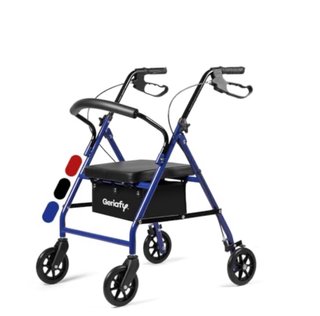 Andador Geriafy Azul con Asiento
