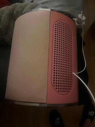 Aspirador de uñas rosa
