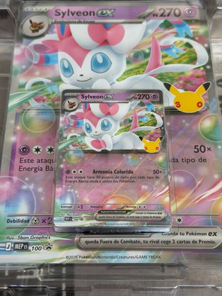 Pack Sylveon EX - Promo 30 Aniversario Pokémon