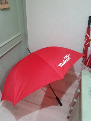 Paraguas de Golf Mahou Rojo