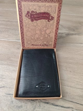 Cartera de Piel A. Trujillano Negra
