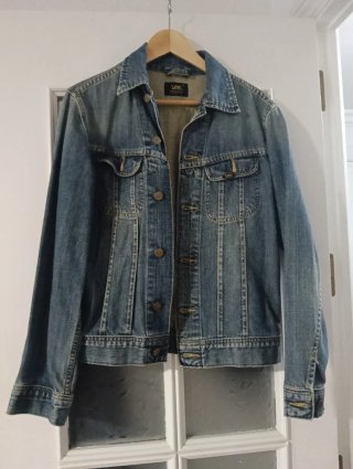 Cazadora vaquera Lee azul talla S