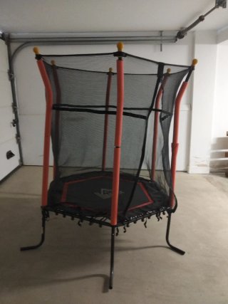 Cama Elástica con Red de Seguridad