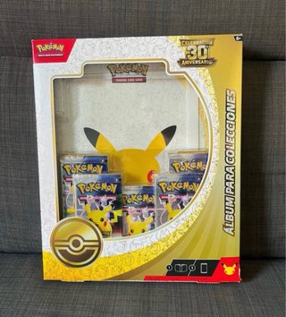 Set Pokémon 30 Aniversario con Álbum