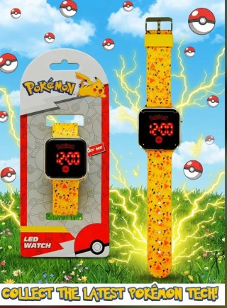 Reloj LED Pokémon Pikachu