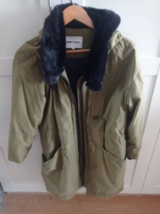 Gabardina Verde Bimba y Lola