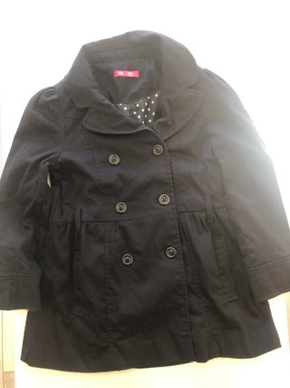 Gabardina Azul YD Talla 7-8 años