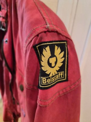 Cazadora Belstaff Roja
