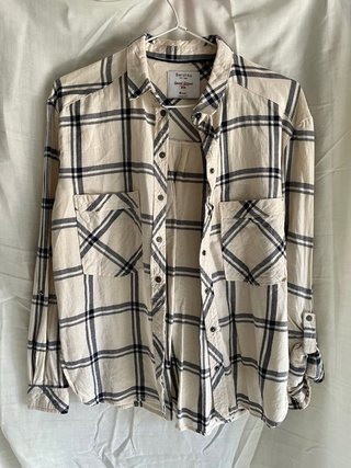Camisa de cuadros Bershka Talla M