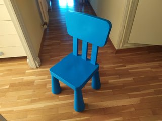 Silla Infantil IKEA Mammut Azul