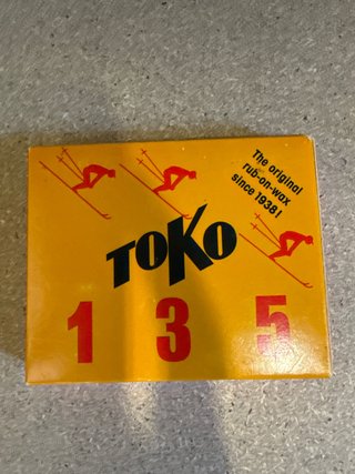 Cera para esquís Toko 1 3 5