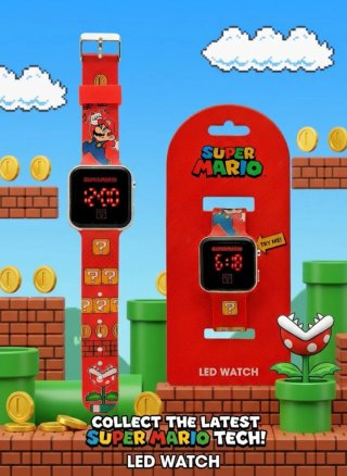 Reloj Digital Super Mario Bros