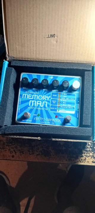 Electro Harmonix Stereo Memory Man with Hazarai