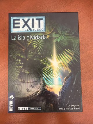 Juego de mesa Exit: La isla olvidada