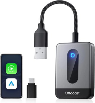 Adaptador OTTOCAST U2Air Neo CarPlay y Android