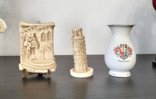 Lote de 5 figuras decorativas