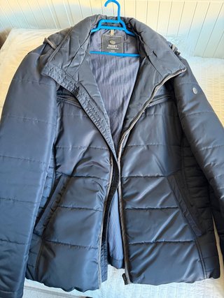 Cazadora Azul RESET con Capucha