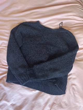 Jersey de punto negro