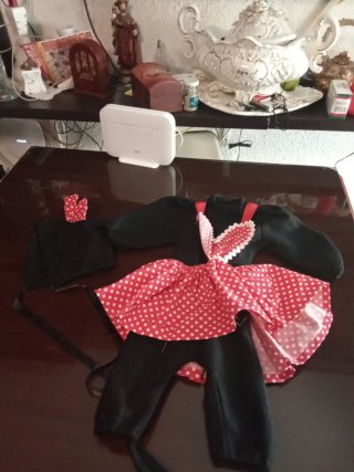 Disfraz de Minnie Mouse para bebé