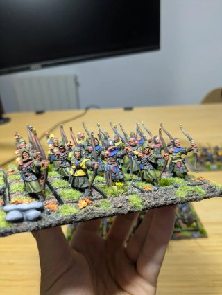 20 Arqueros de Bretonia Warhammer