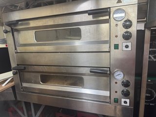 Horno pizza profesional doble cámara
