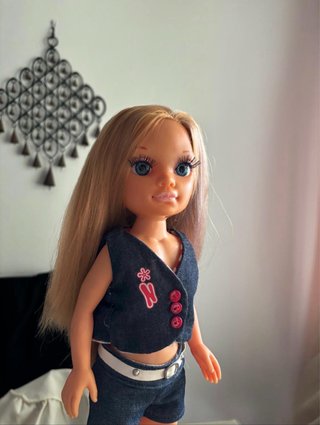 Muñeca Nancy con conjunto vaquero