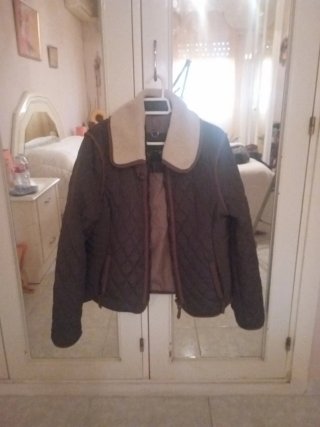 Chaqueta Acolchada Marrón