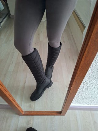 Botas de agua Zara negras