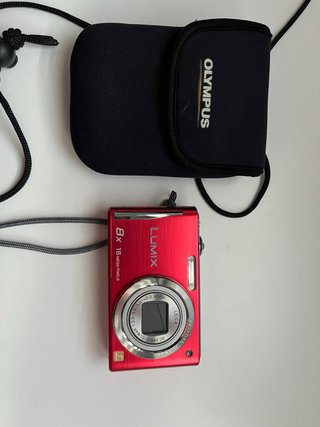 Fotocamera Digitale Panasonic Lumix Rossa