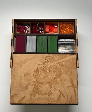 Keyforge: caja de madera