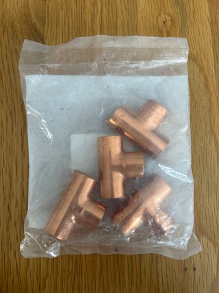 Set de 4 Tes de Cobre Hembra
